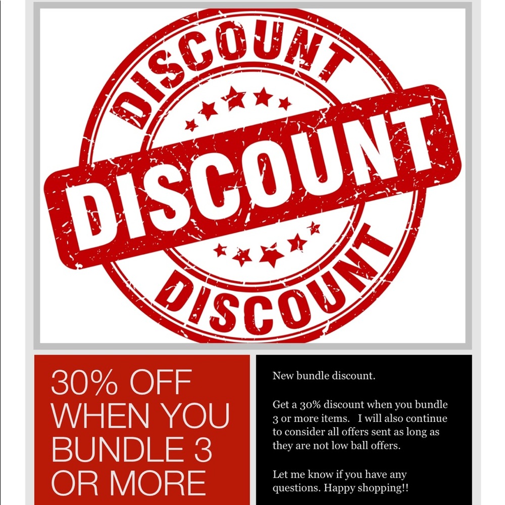 *** New Bundle Discount ***